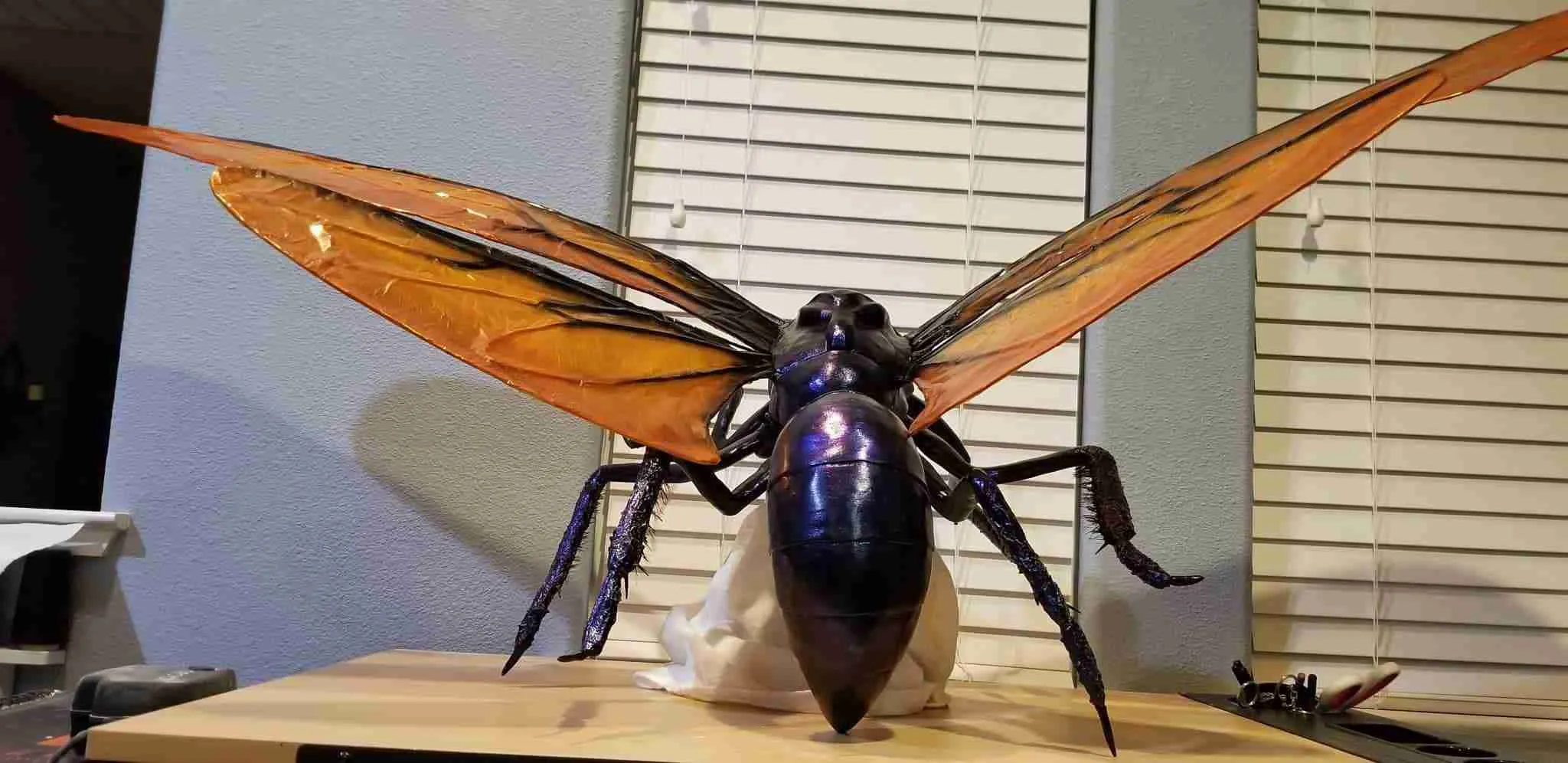 18125 paper mache tarantula body