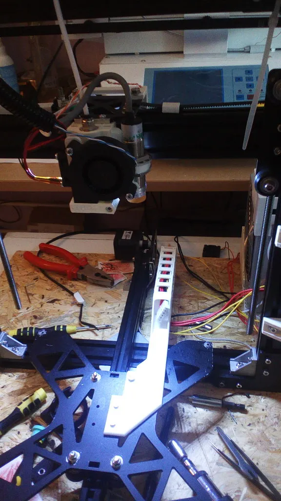 18163 tevo tarantula heated bed drag chain