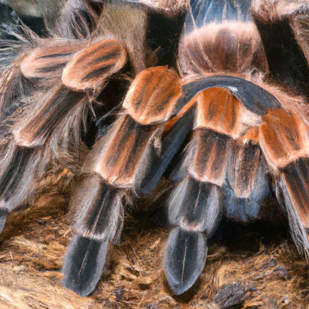 18305 tarantula legs tucked in