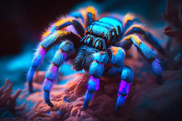 18351 blue tarantula handling
