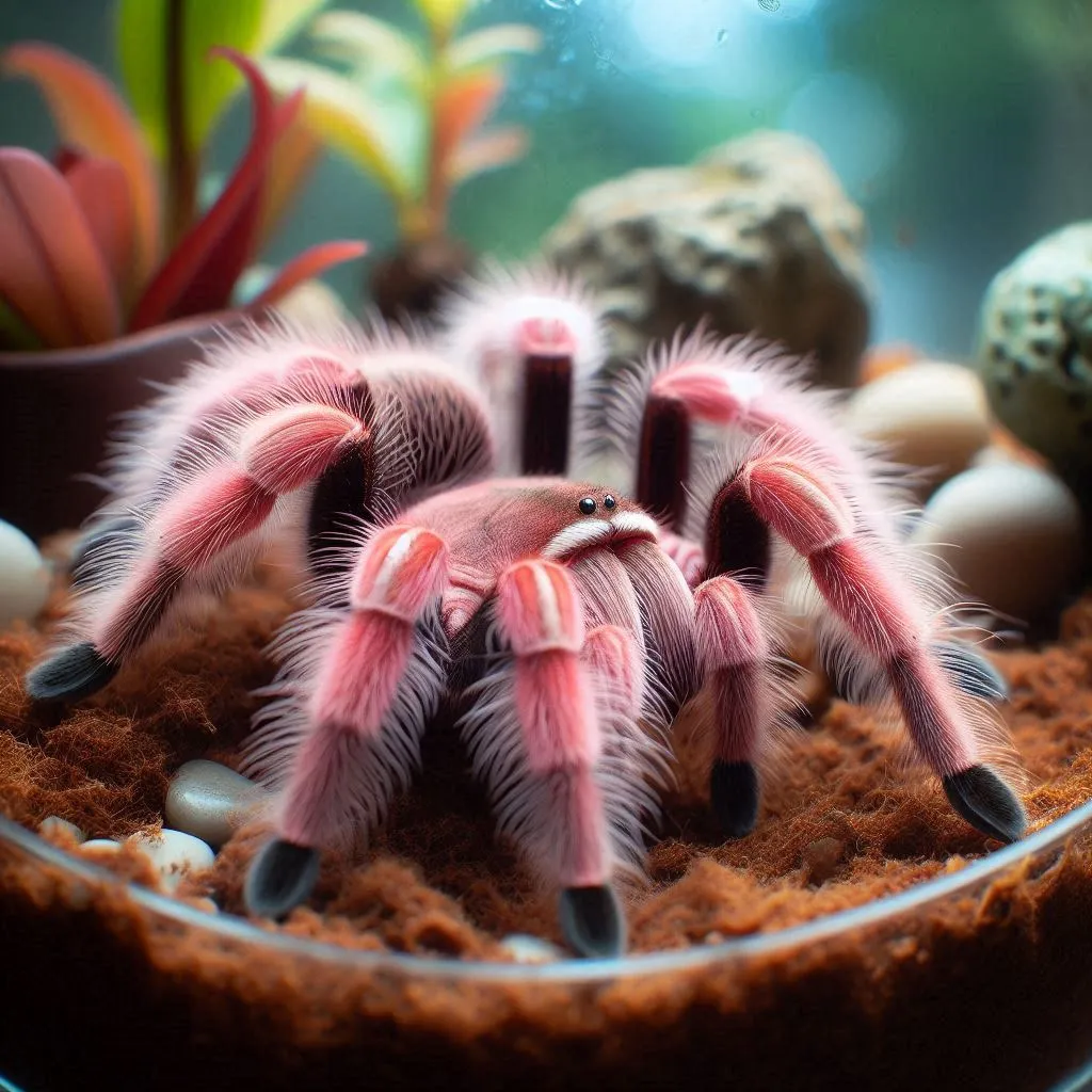 18370 pink toe tarantula humidity